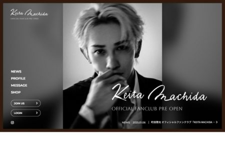 KEITA MACHIDA OFFICIAL FANCLUB PRE OPEN