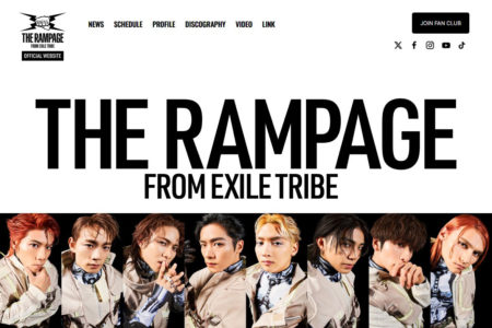 THE RAMPAGE from EXILE TRIBE オフィシャルサイト